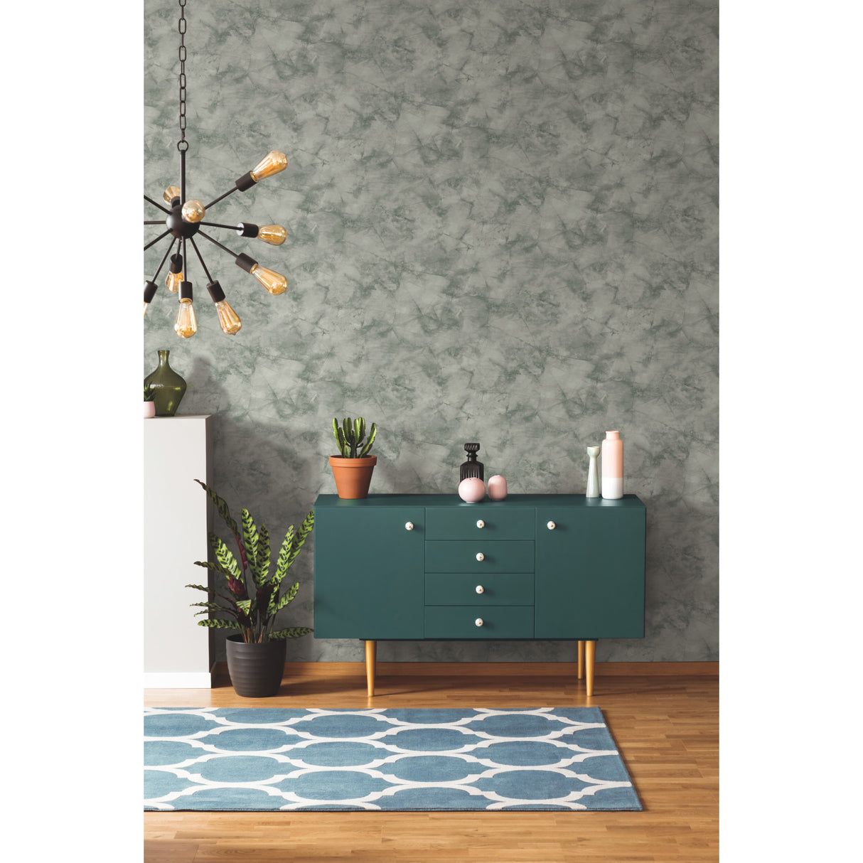 York CL2569 Pressed Petioles Green Wallpaper