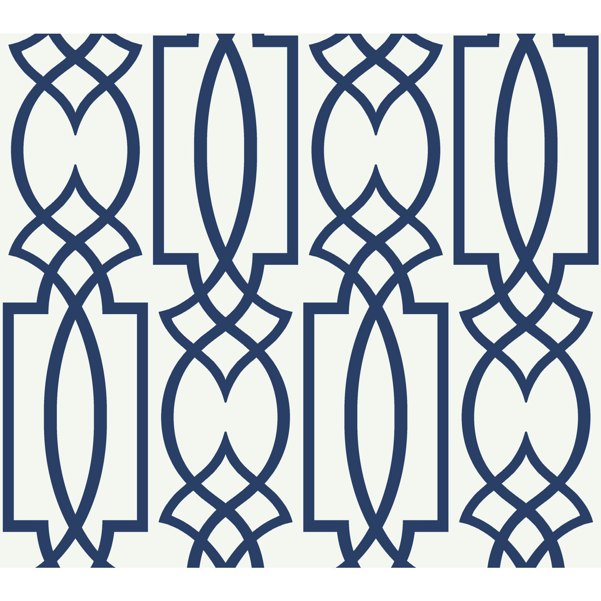 York CM2383 Large Lattice Blue Wallpaper