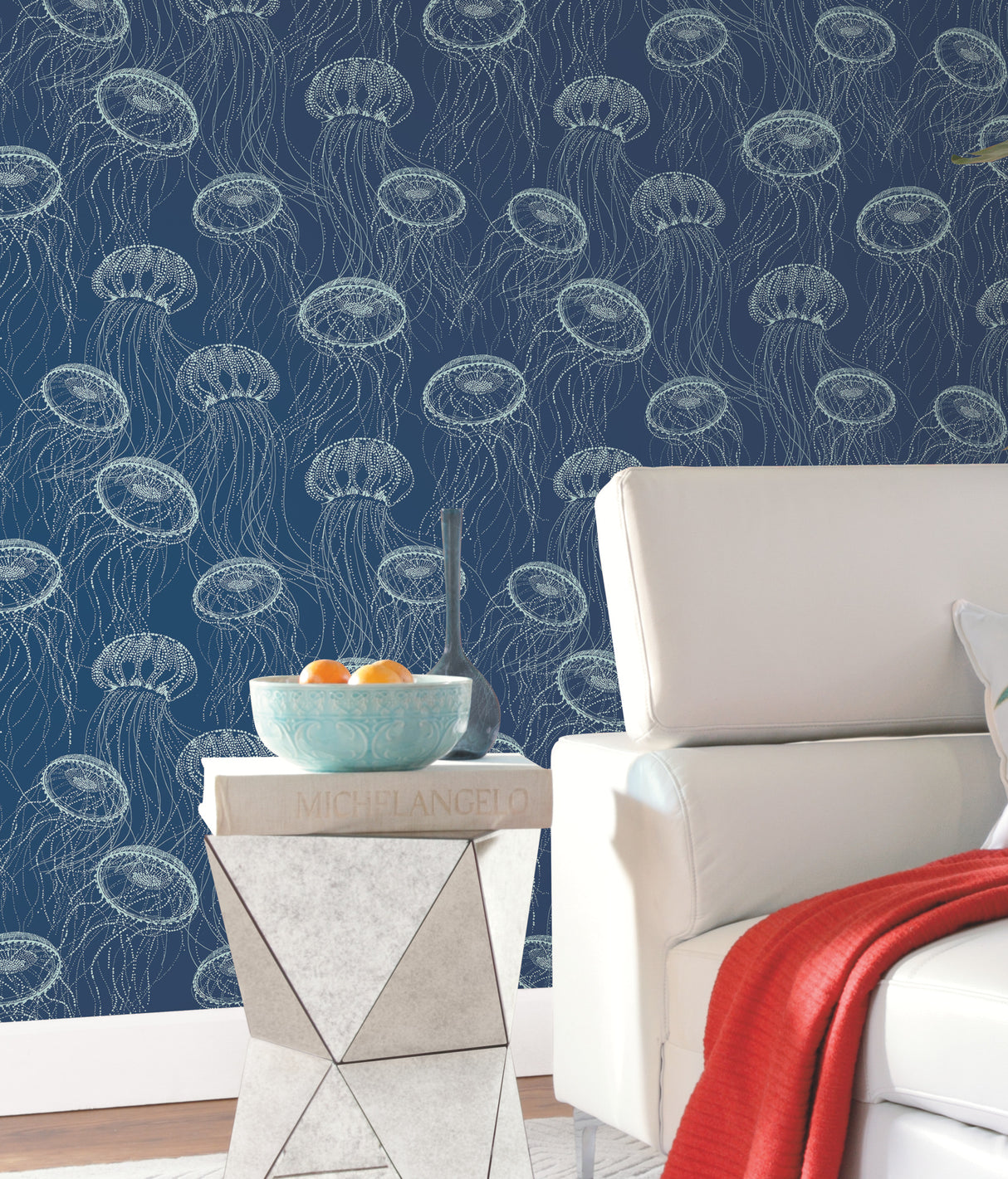 York CM3326 Atolla Blue Wallpaper
