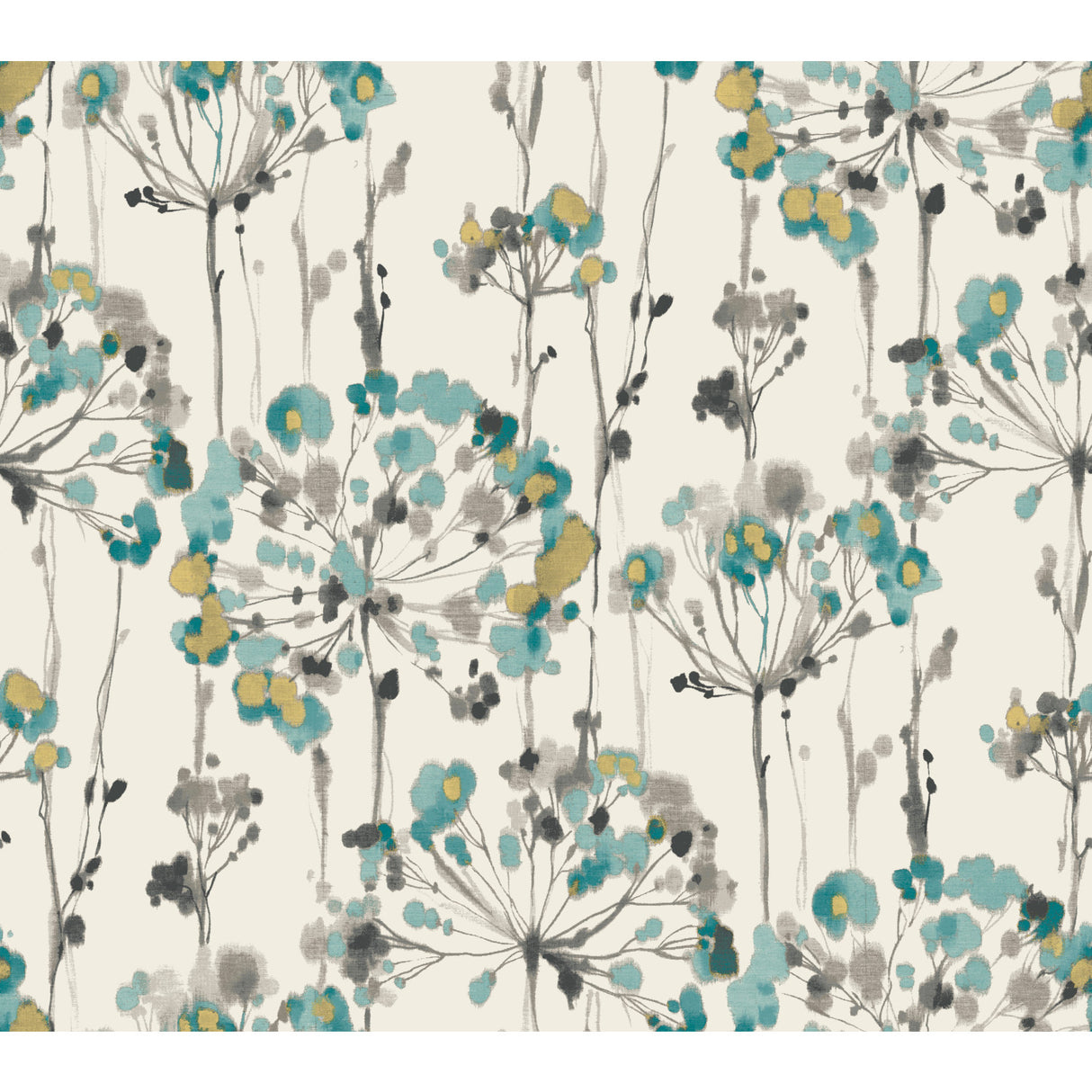York CN2102 Flourish Gold Metallic Wallpaper