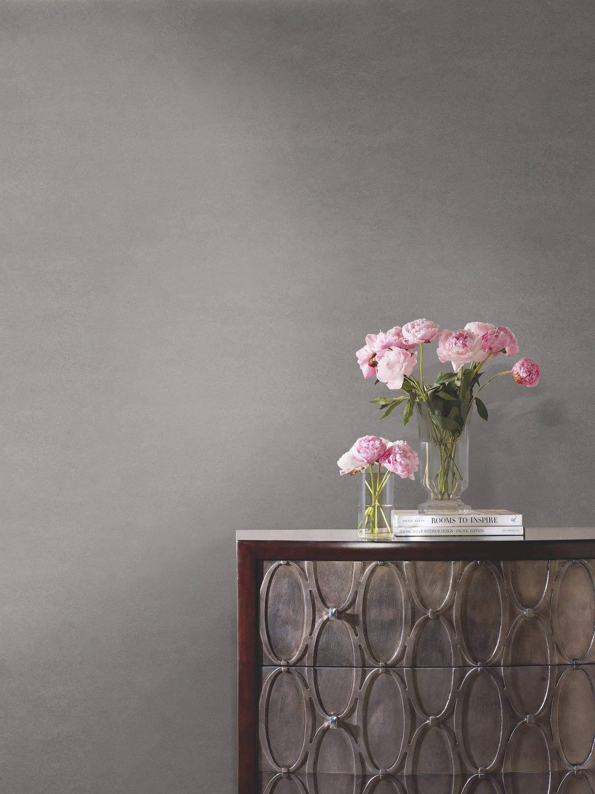 York CN2196 Oasis Dark Grey Wallpaper