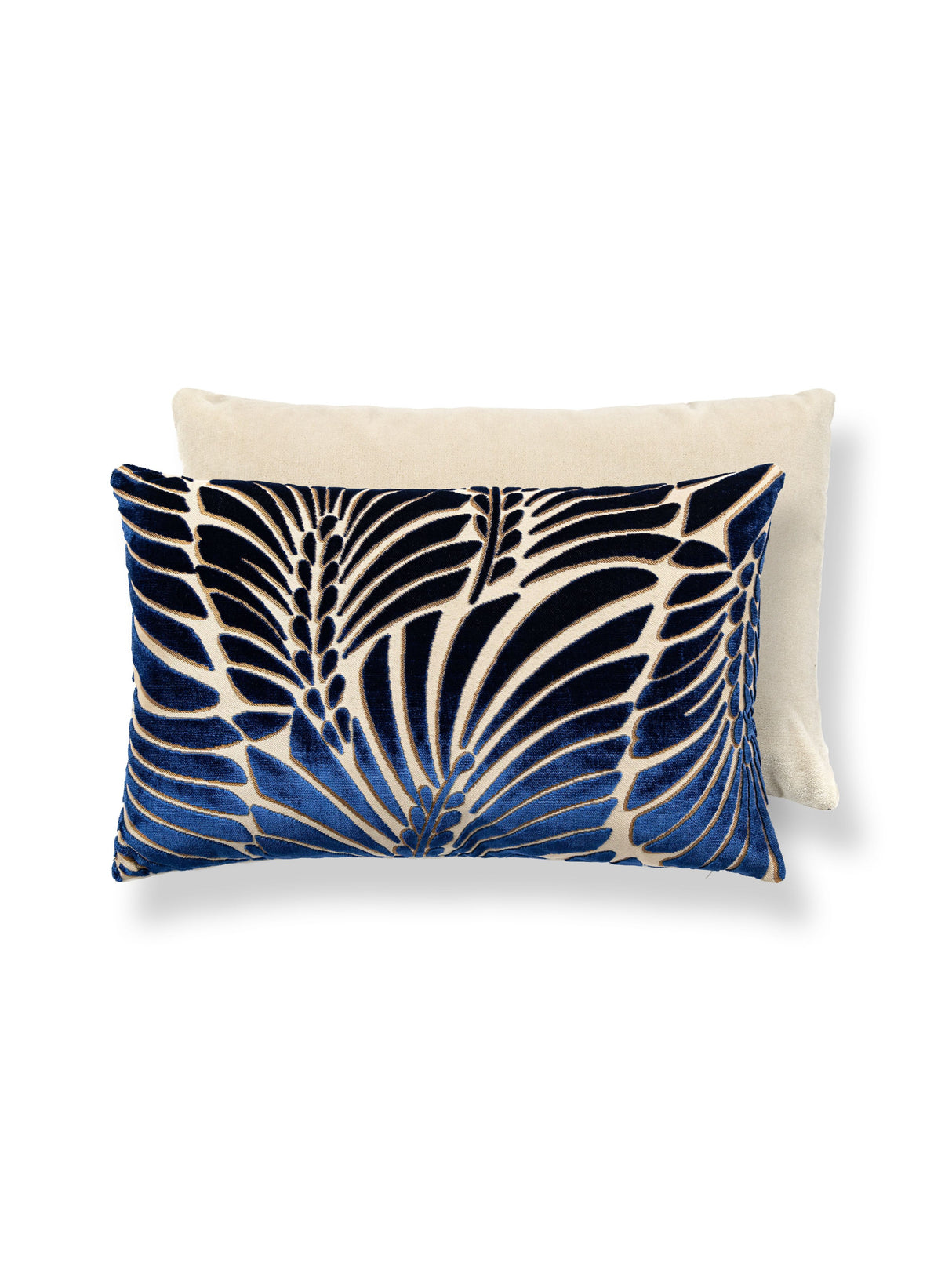 Scalamandre CN 0002MBDK1523 PLUMES / VELVET PILLOW - Pillow