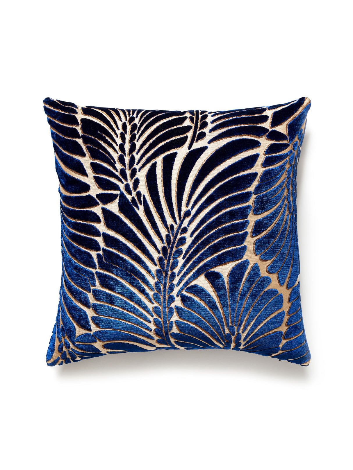 Scalamandre CN 0002SDDK1523 PLUMES SILK VELVET PILLOW - Pill