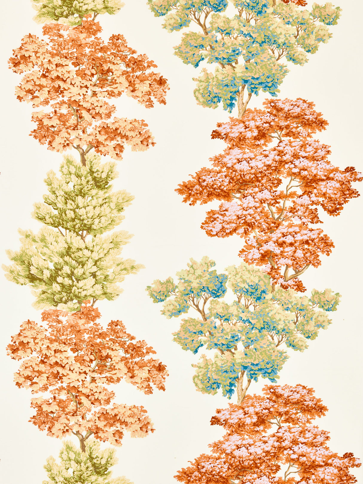 Scalamandre CN 00030071 AUTUMN CENTRAL PARK Fabric - Eade's Wallpaper