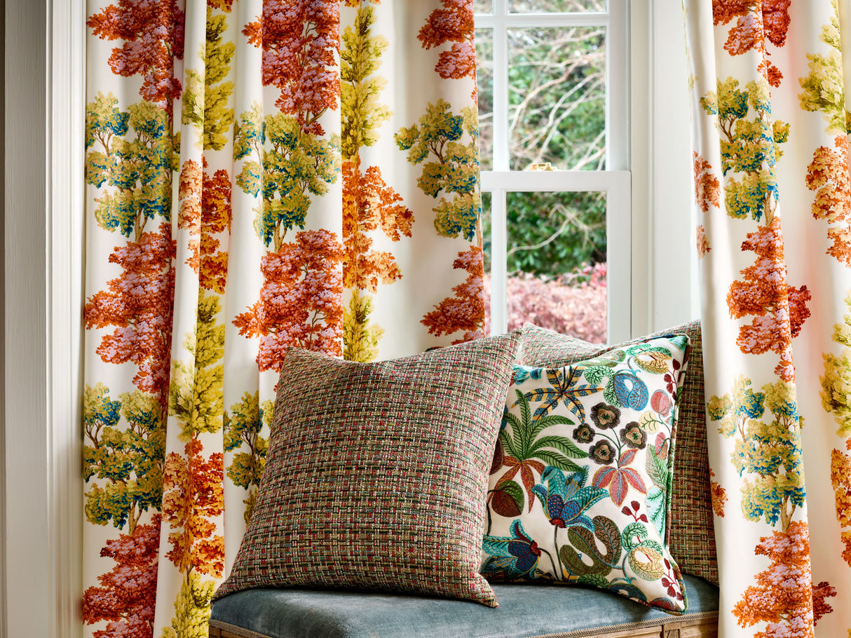 Scalamandre CN 00030071 AUTUMN CENTRAL PARK Fabric - Eade's Wallpaper