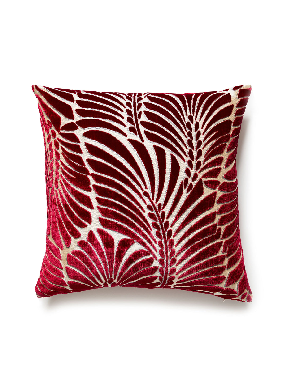 Scalamandre CN 0003SDDK1523 PLUMES SILK VELVET PILLOW - Pill