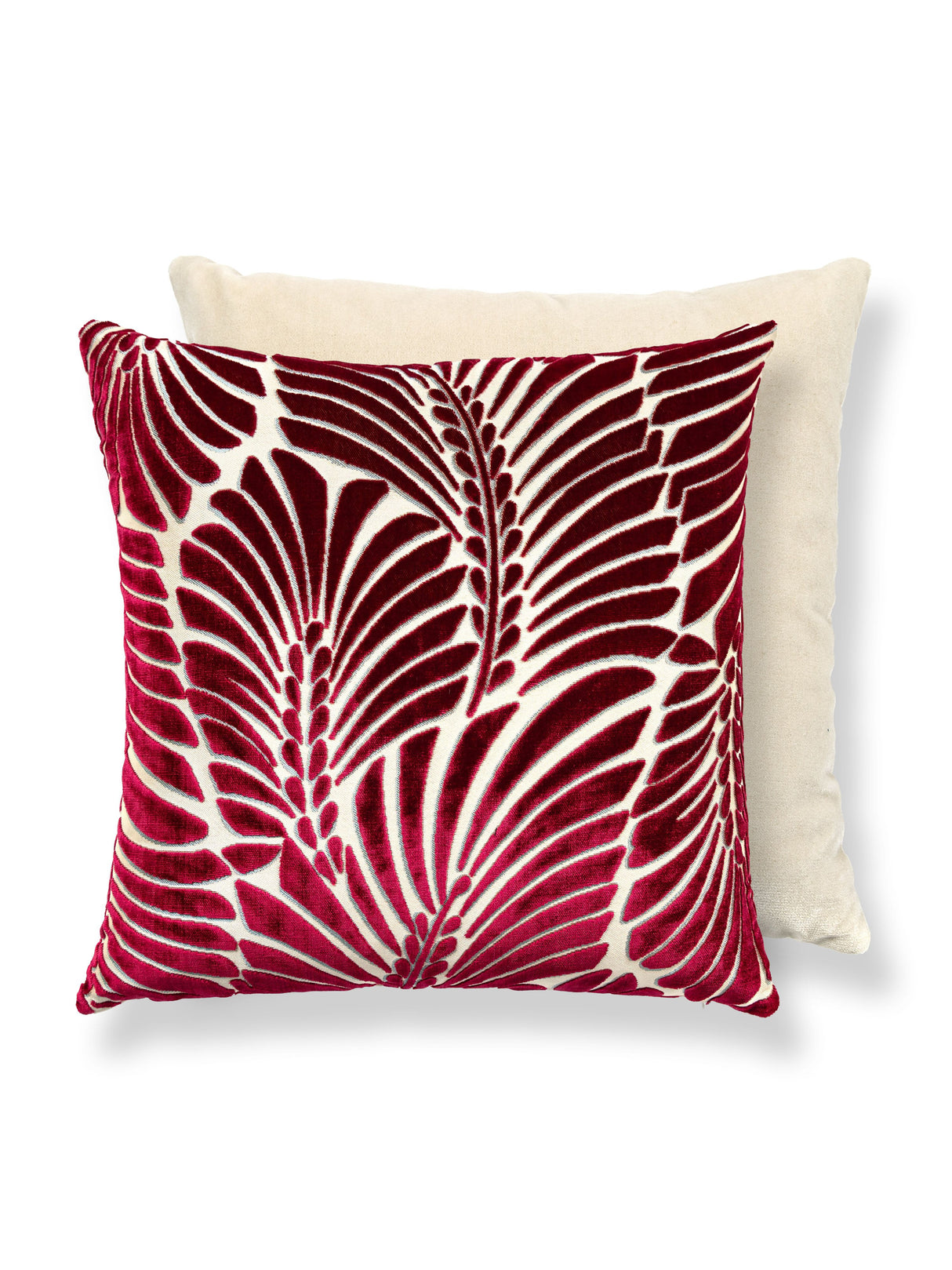 Scalamandre CN 0003TDDK1523 PLUMES / VELVET PILLOW - Pillow