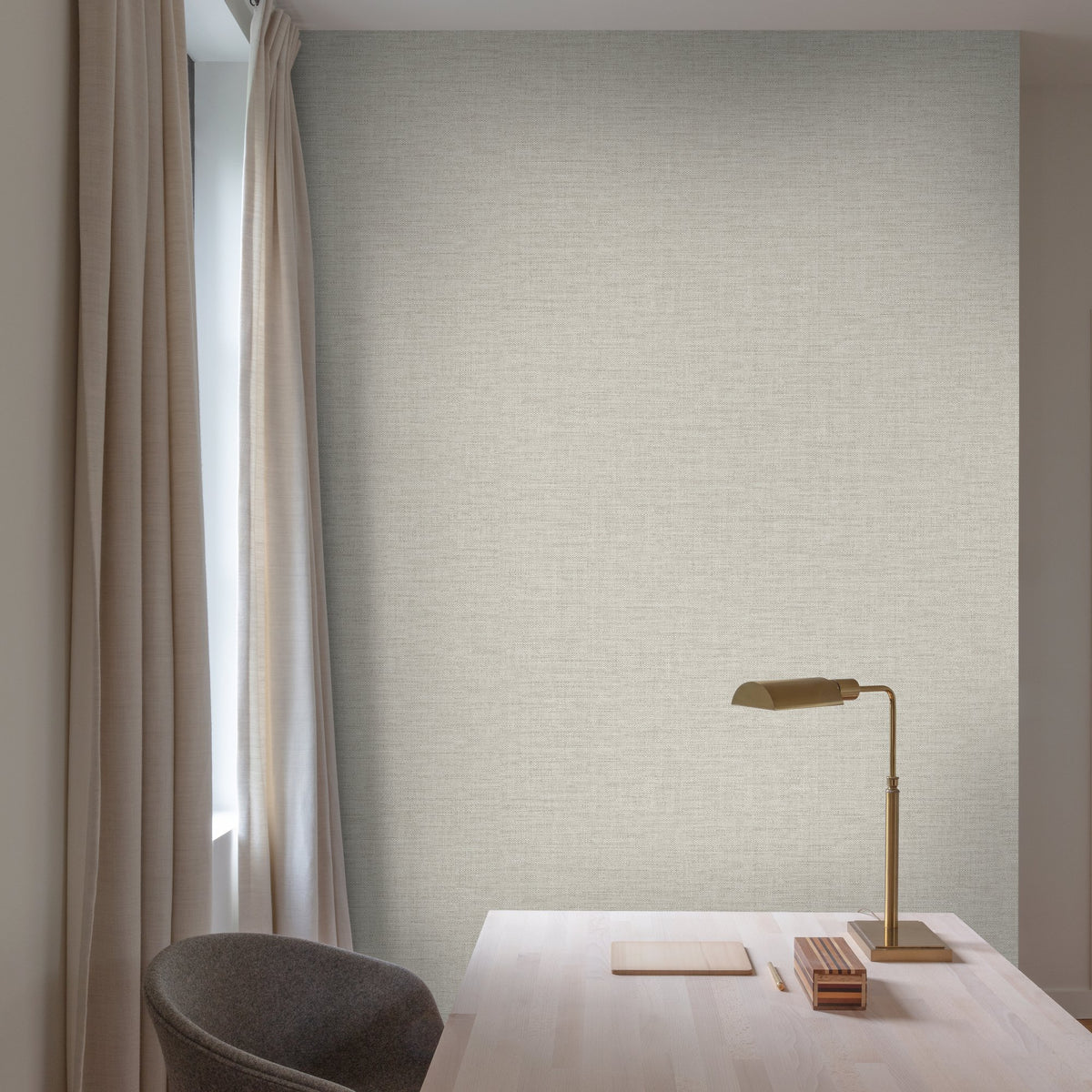 Galerie Concept Rough Textile Beige Wallpaper CO1007