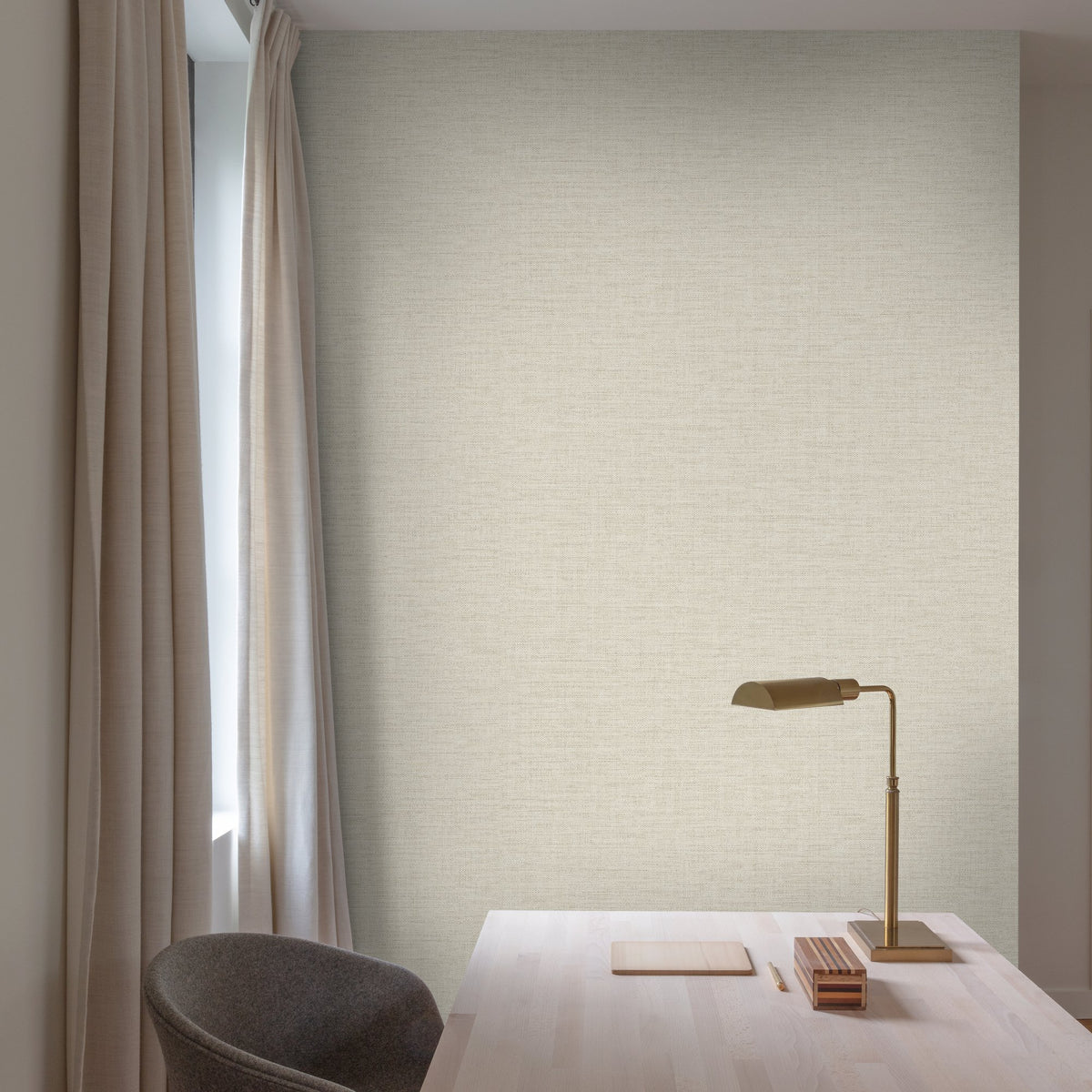 Galerie Concept Rough Textile Beige Wallpaper CO1010