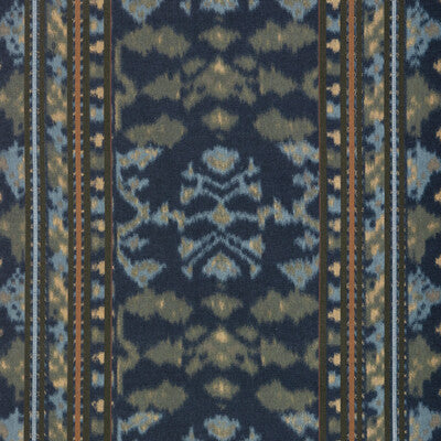 KRAVET COUTURE COCUYO COCUYO.5.0 in INDIGO Wallpaper - ALFRE