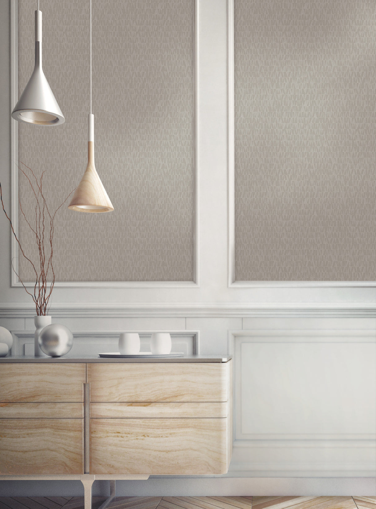 York COD0528N Frost Black Wallpaper