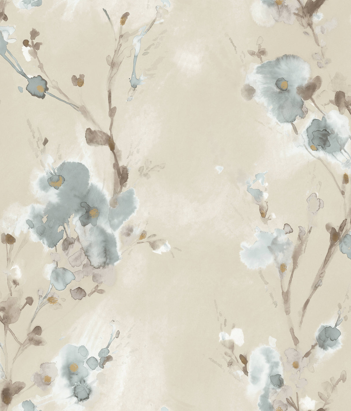 York CP1203 Soft Blue Charm Wallpaper