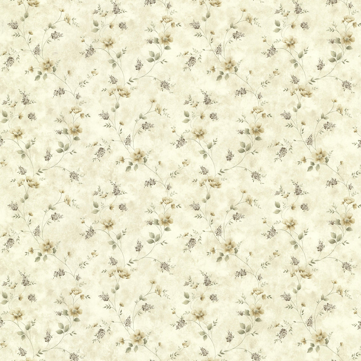 Chesapeake CTR21566 Piper Flax Springtime Bloom Trail Wallpaper