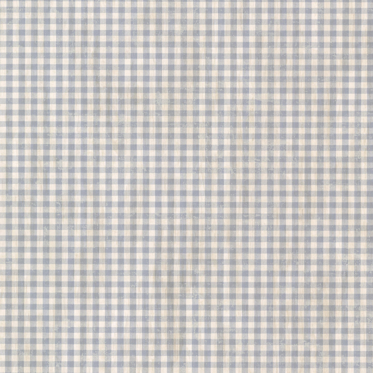Chesapeake CTR44013 Greer Blue Gingham Check Wallpaper