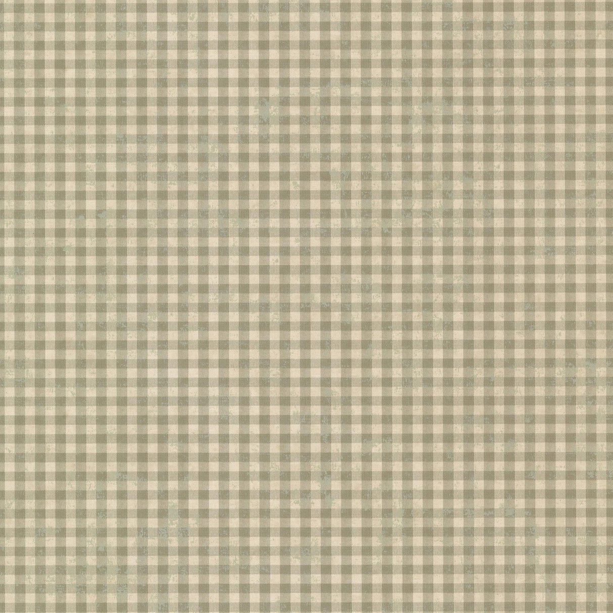 Chesapeake CTR44016 Greer Sage Gingham Check Wallpaper