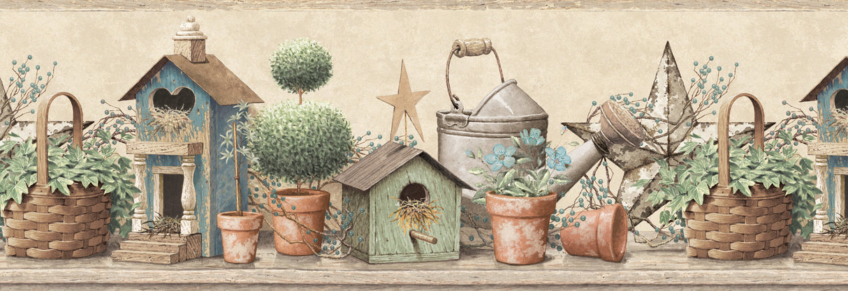 Chesapeake CTR63141B Shandi Blue Bird Hill Border