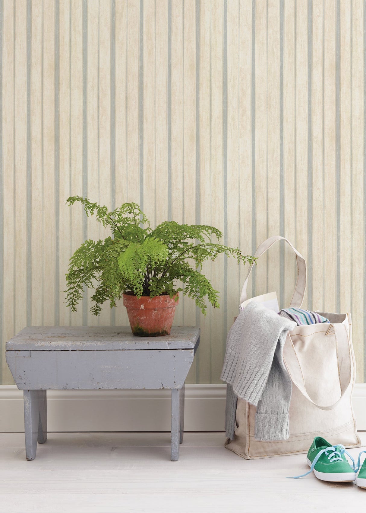 Chesapeake CTR64121 Parker Sky Wood Straightipe Wallpaper