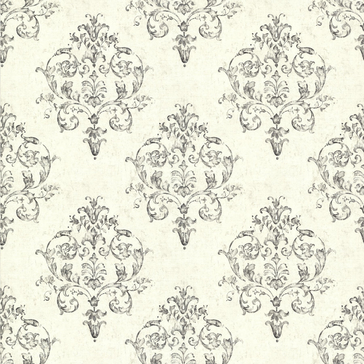 Chesapeake CTR64131 Arronsburg Ivory Damask Wallpaper