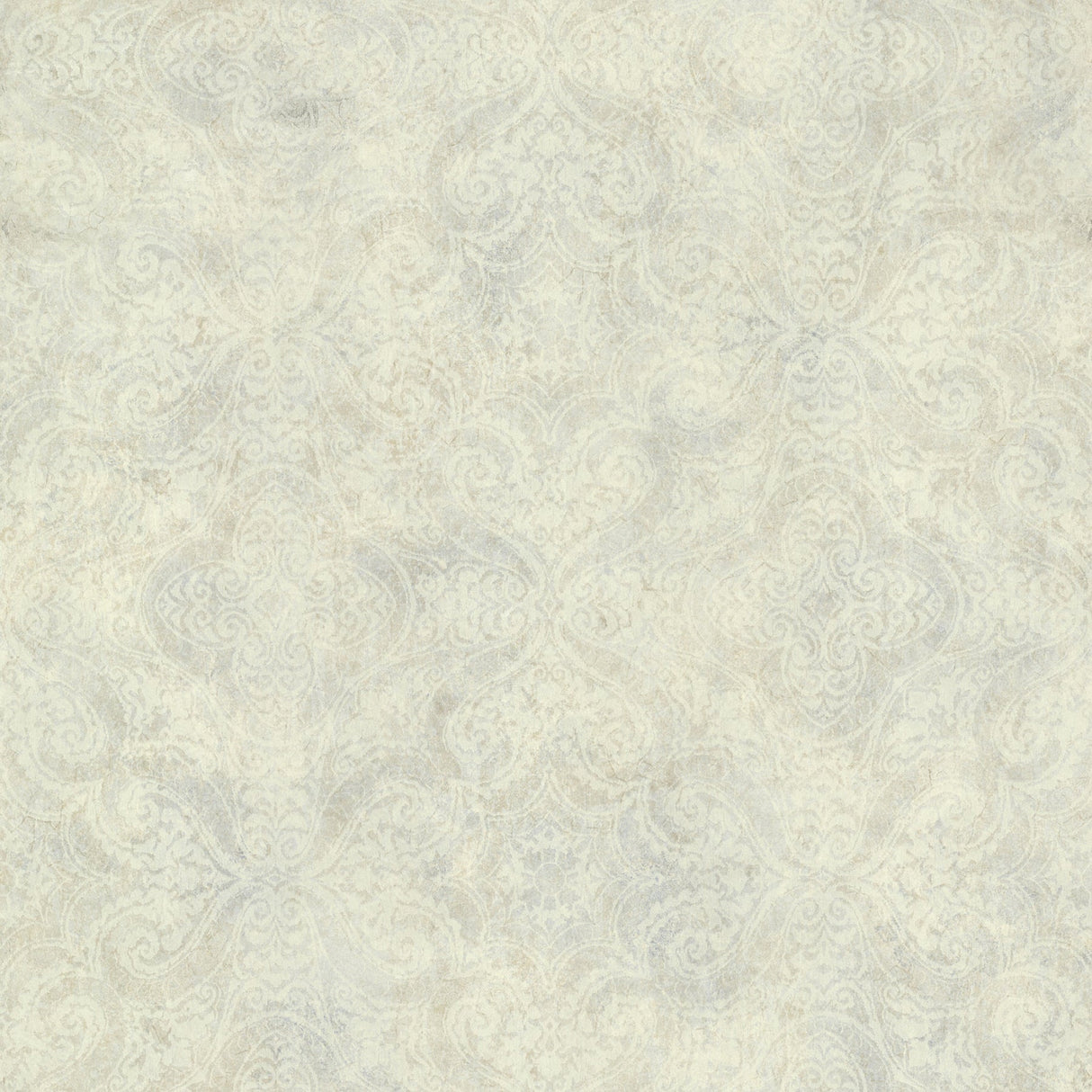 Chesapeake CTR64182 Christiana Grey Damask Medallion Wallpaper