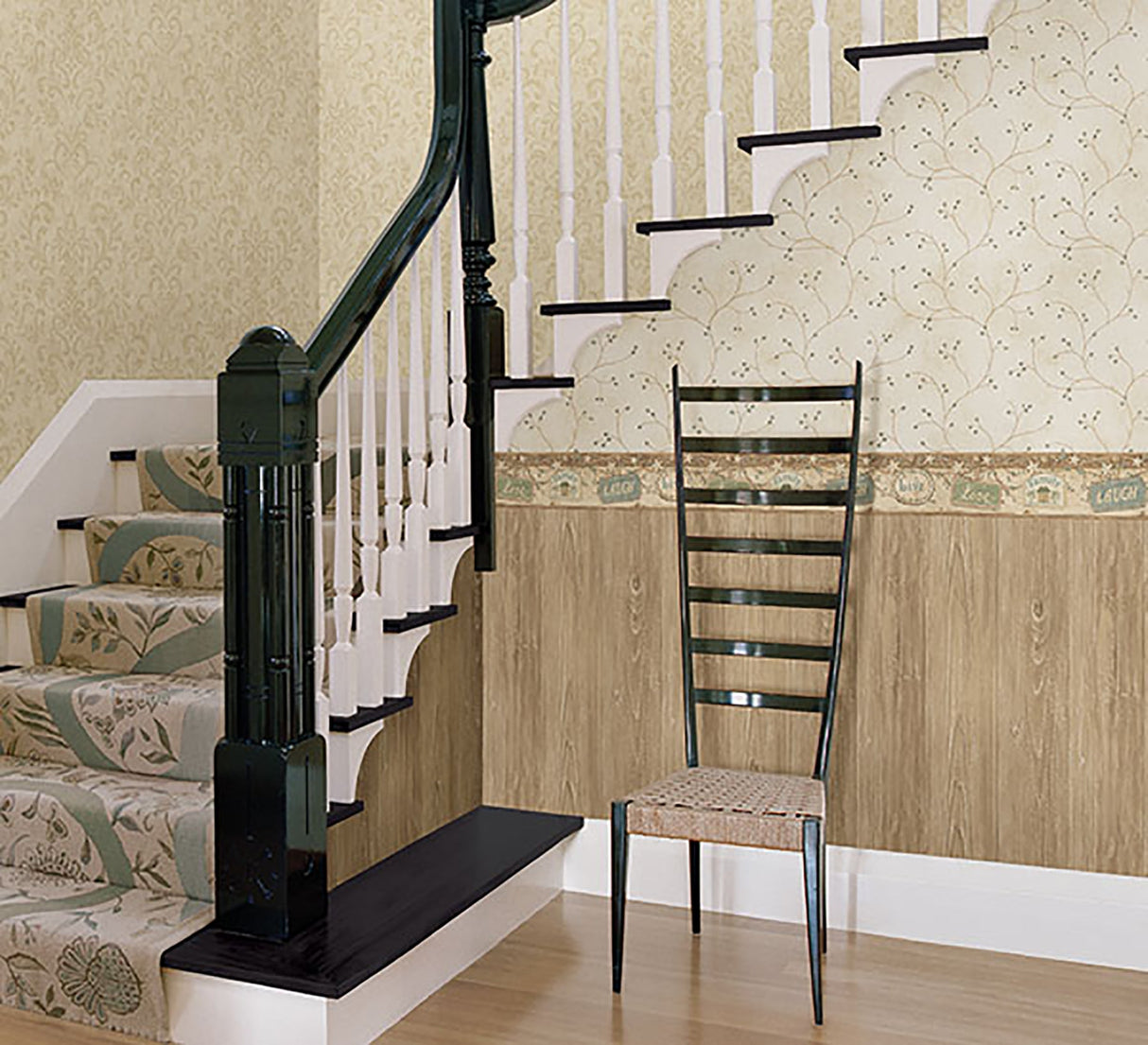 Chesapeake CTR64226 Mapleton Birch Faux Wood Texture Wallpaper