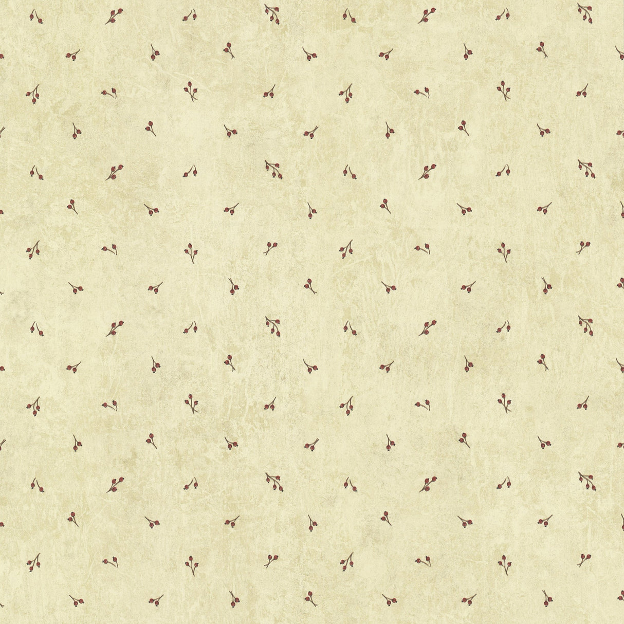Chesapeake CTR66197 Sierra Red Berry Toss Wallpaper