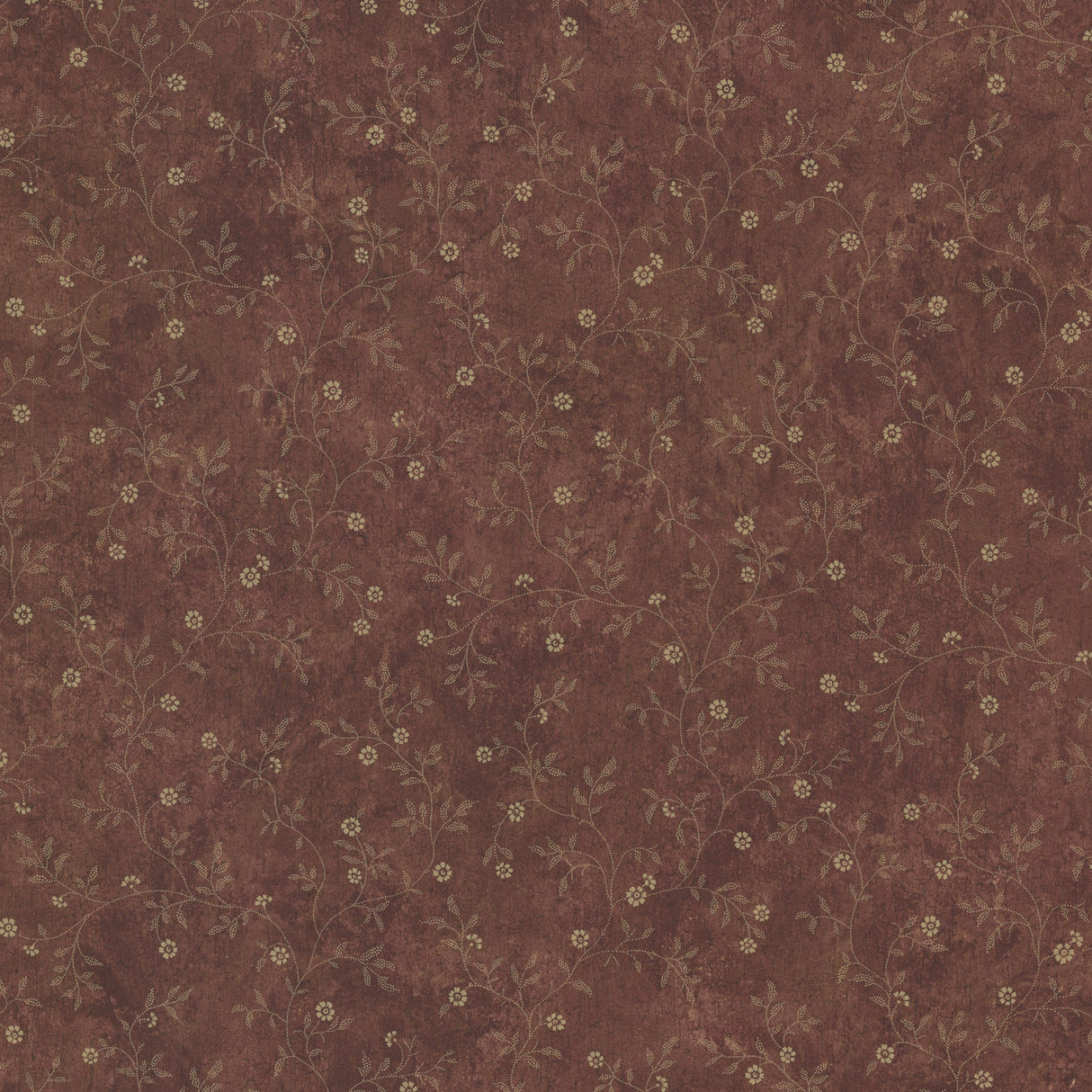 Chesapeake CTR66324 Joelle Burgundy Country Vine Trail Wallpaper