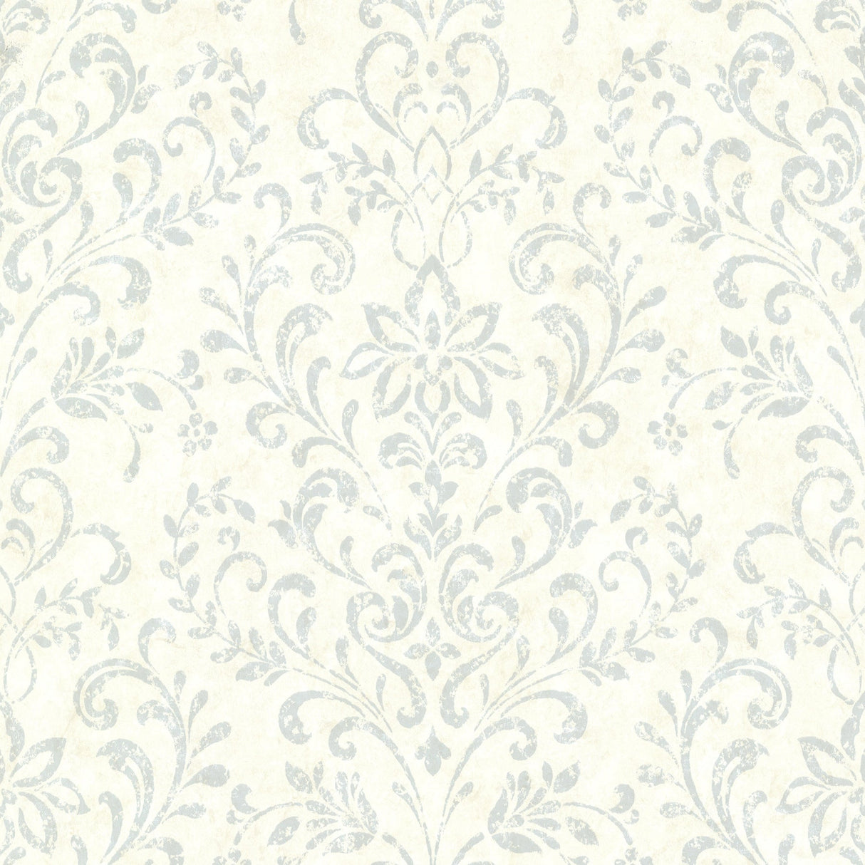 Chesapeake CTR663414 Presley Blue Country Damask Wallpaper