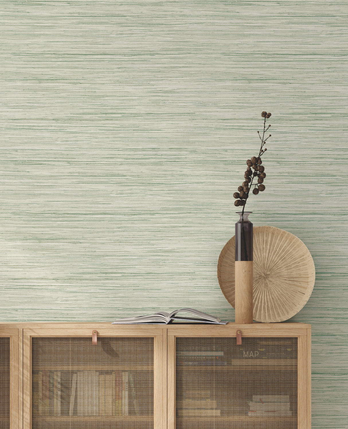 York CV4413 Bahiagrass Green Wallpaper