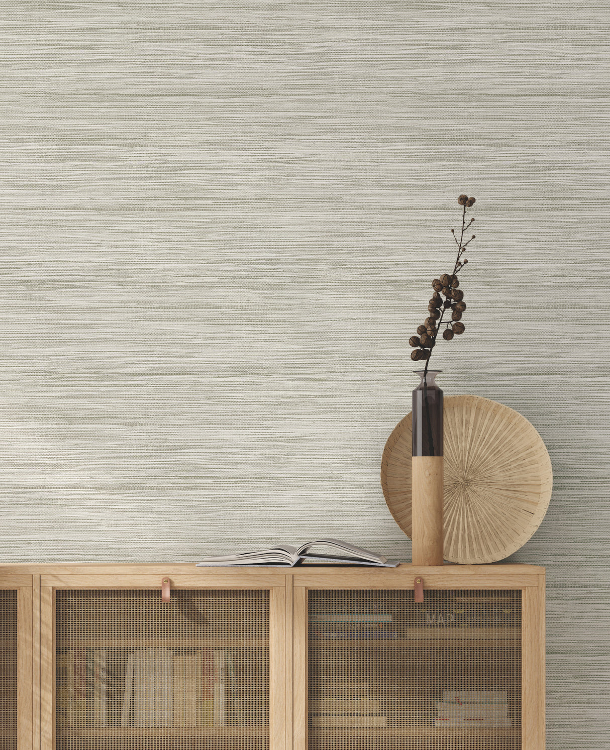 York CV4416 Bahiagrass Beige Wallpaper