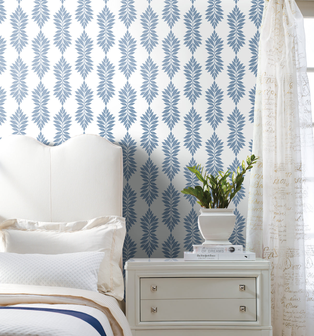 York CV4423 Broadsands Botanica Blue Wallpaper