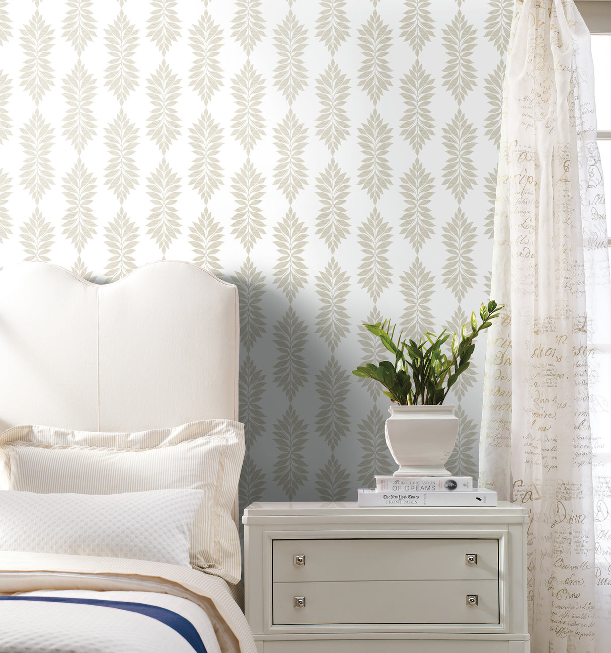 York CV4424 Broadsands Botanica Beige Wallpaper