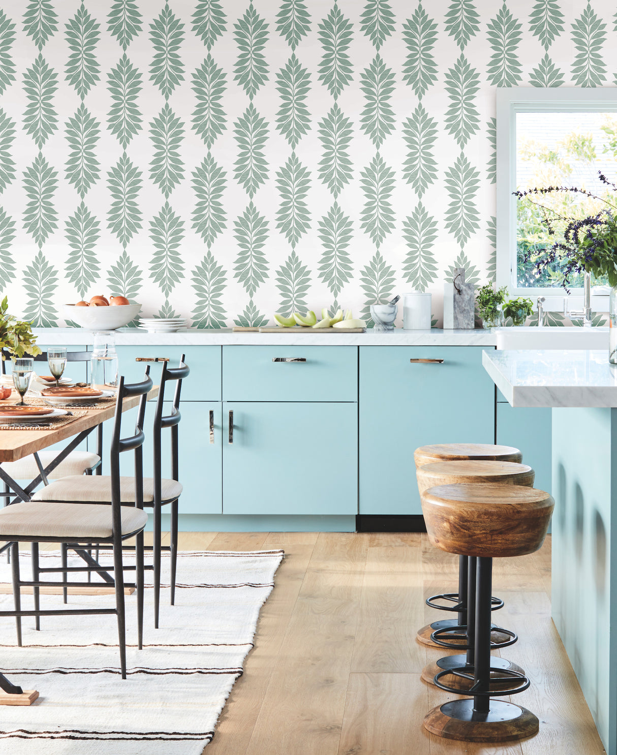 York CV4425 Broadsands Botanica Light Green Wallpaper