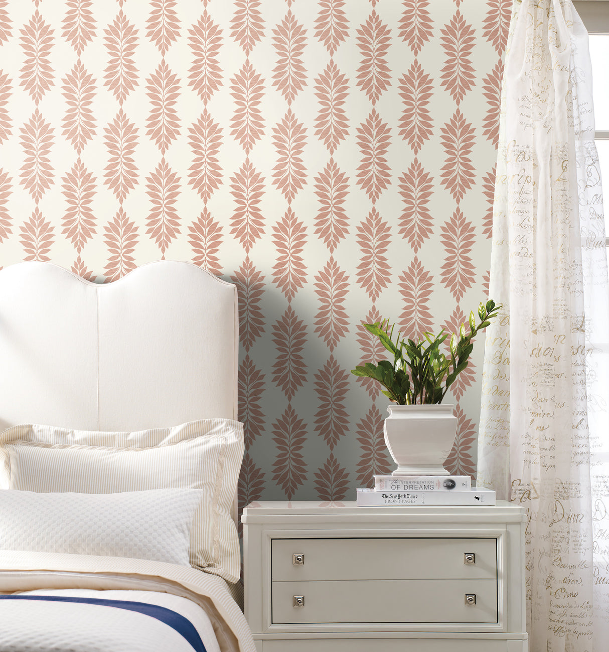 York CV4426 Broadsands Botanica Coral Wallpaper