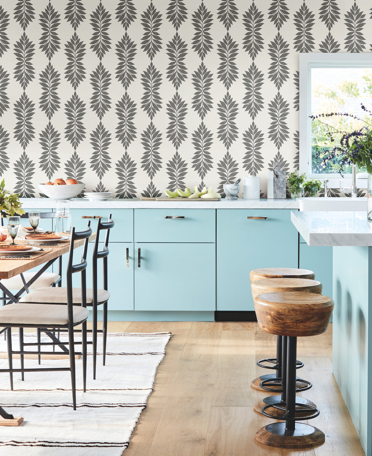 York CV4427 Broadsands Botanica Grey & Off White Wallpaper