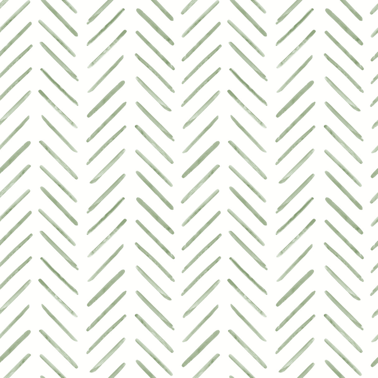 York CV4452 Painted Herringbone Green Wallpaper