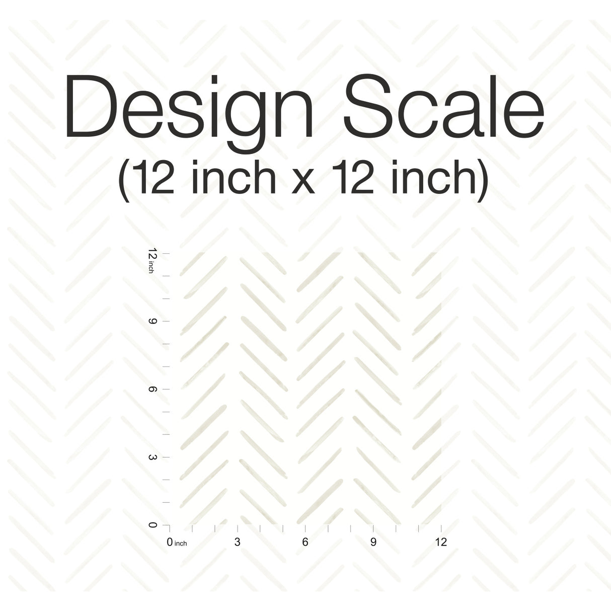 York CV4456 Painted Herringbone Off White Wallpaper