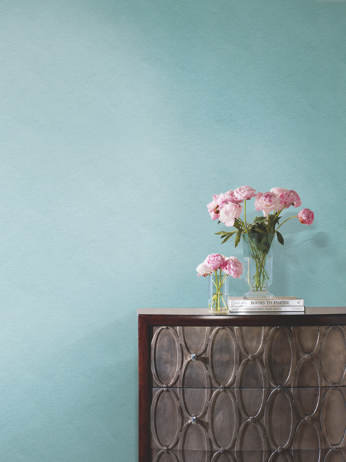 York CX1343 Oasis Turquoise Wallpaper