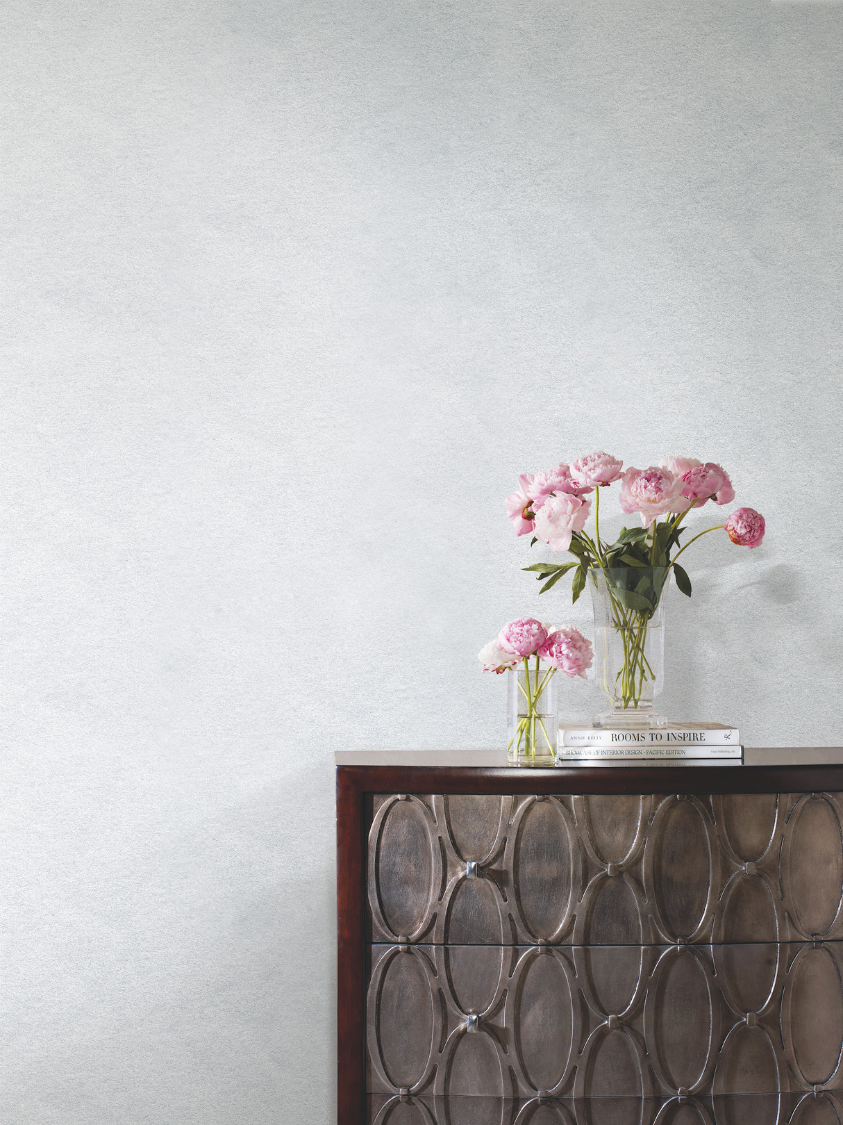 York CX1345 Oasis Blue Metallic Wallpaper