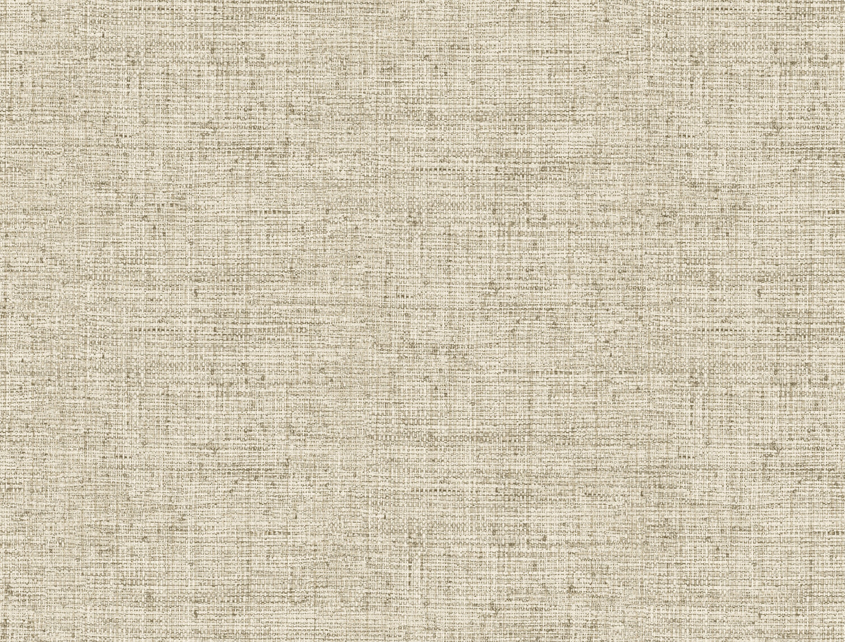 York CY1556 Papyrus Weave Beige Wallpaper