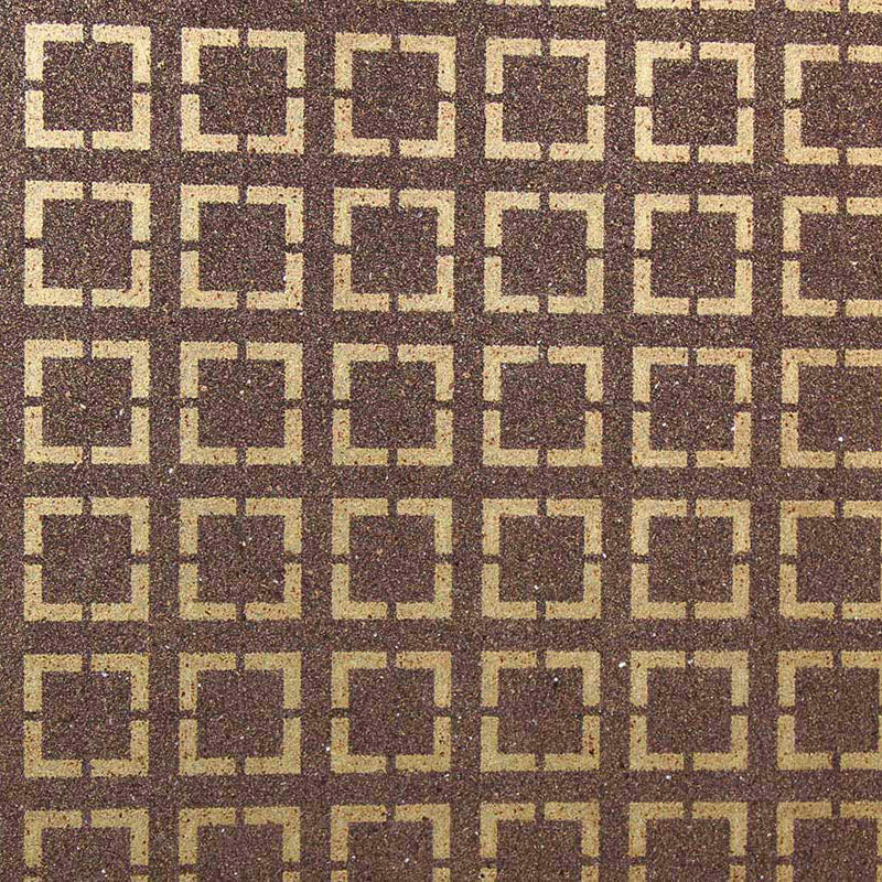 Astek D811 Gold Glitter Geometric