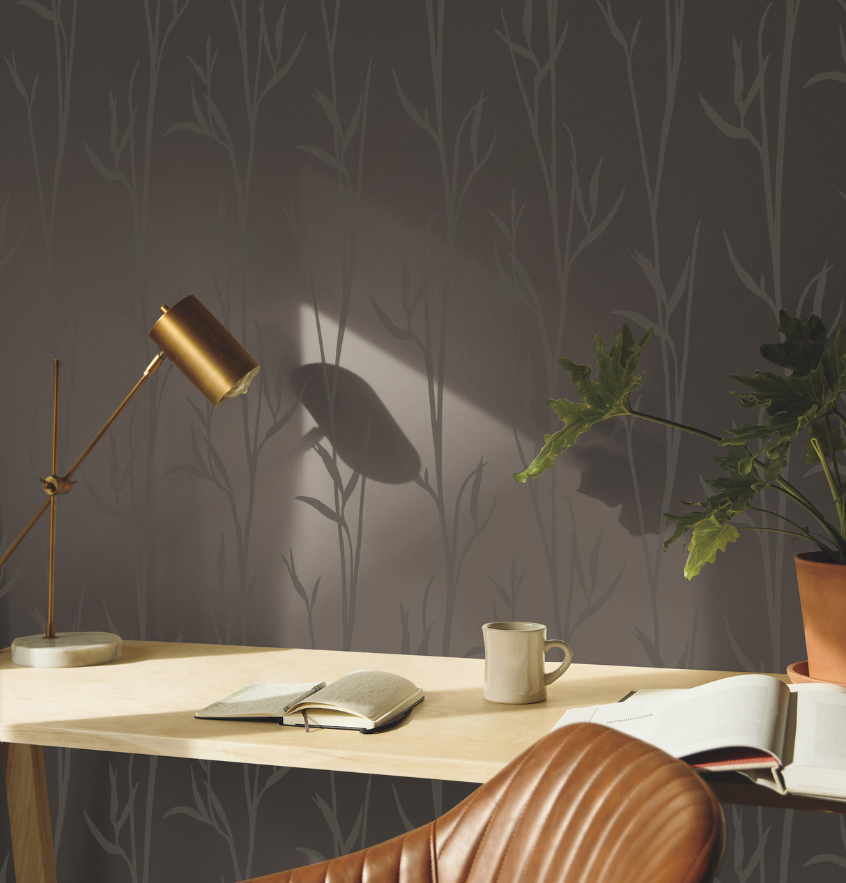 York DA3509N Matcha Brown Wallpaper