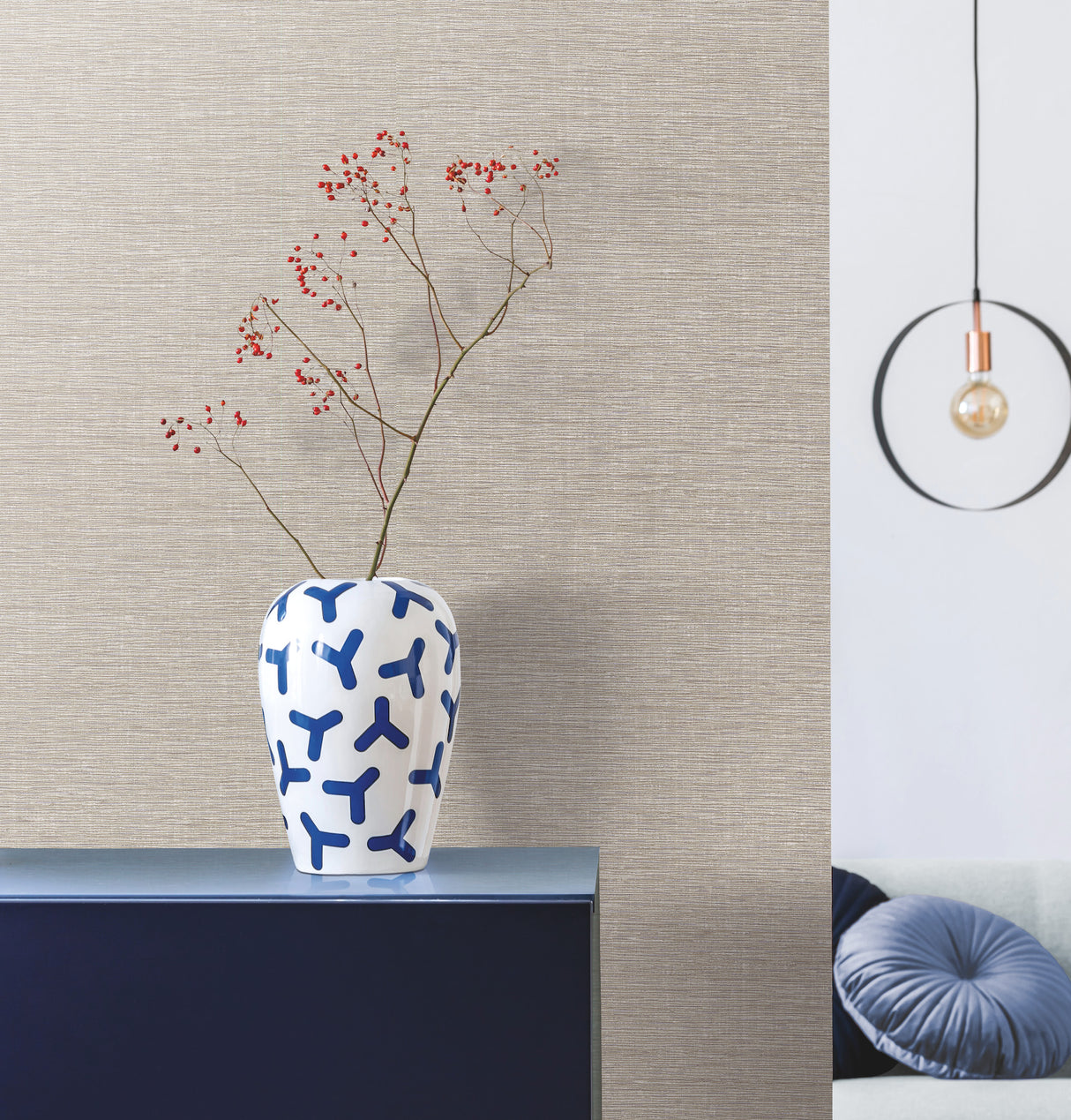 York DA3549N Altitude Beige Wallpaper
