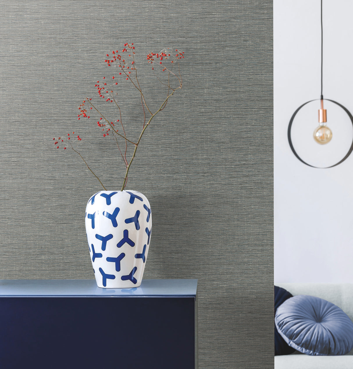 York DA3550N Altitude Dark Grey Wallpaper
