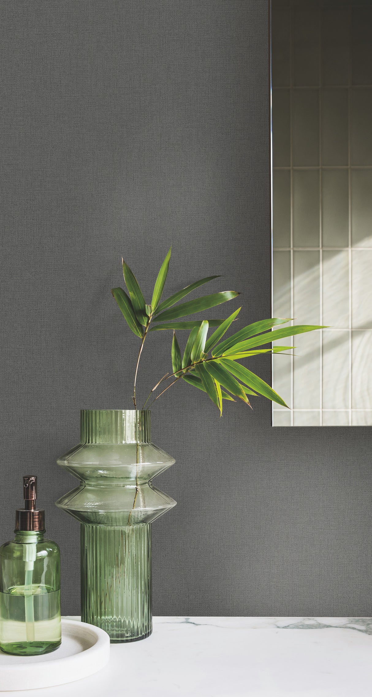 York DA3577N Gypsy Weave Black Wallpaper