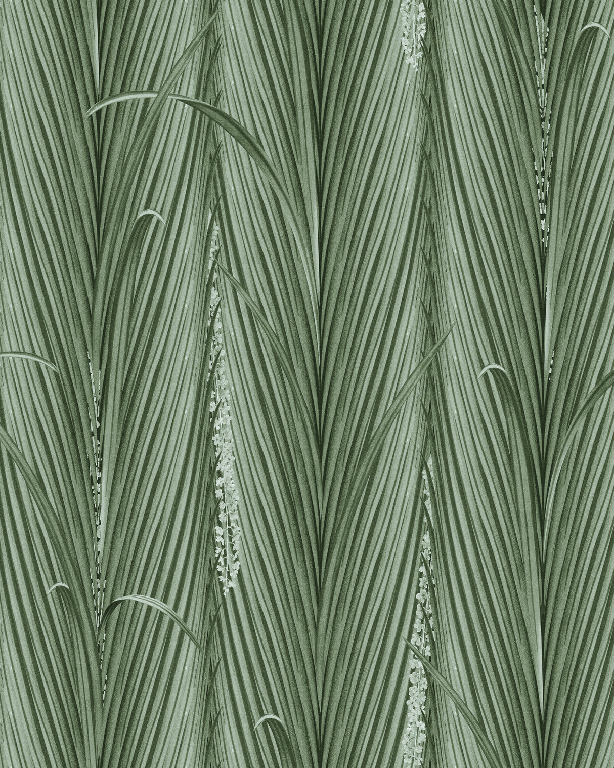 MindtheGap DANUBE FOLIAGE Absinthe - Wallpaper Collection 2024 - The Wetlands