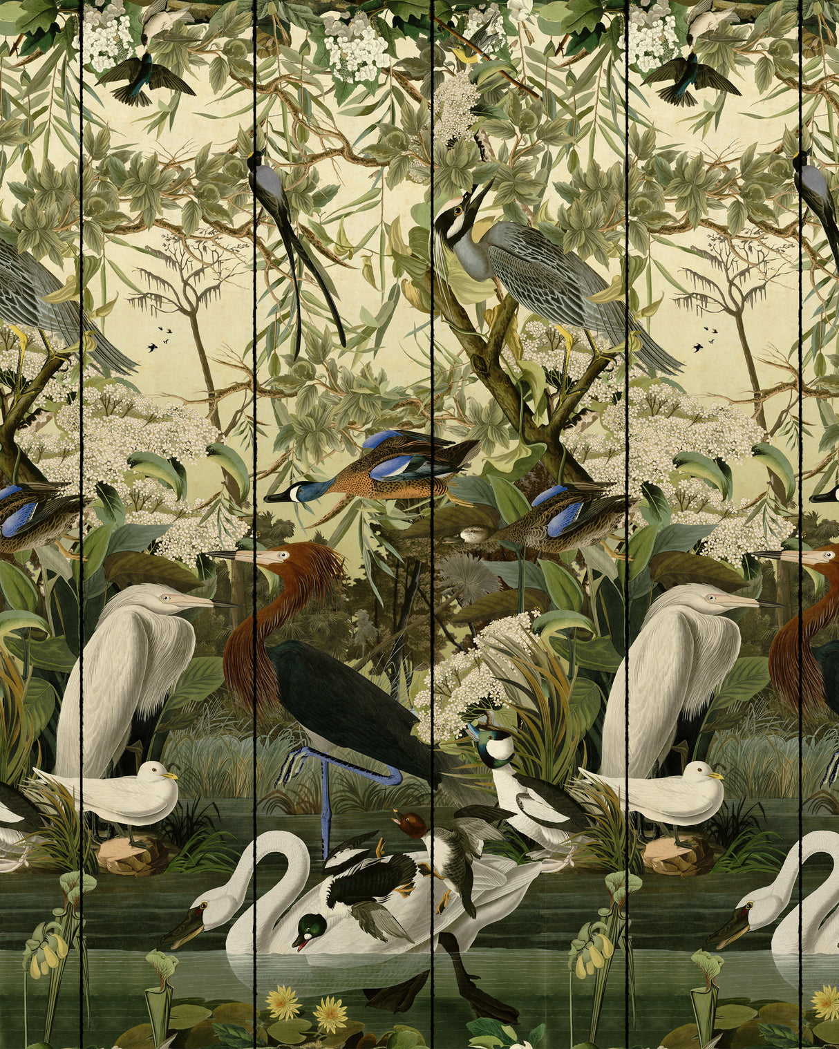 MindtheGap DANUBIAN TALE - Wallpaper Collection 2024 - The Wetlands