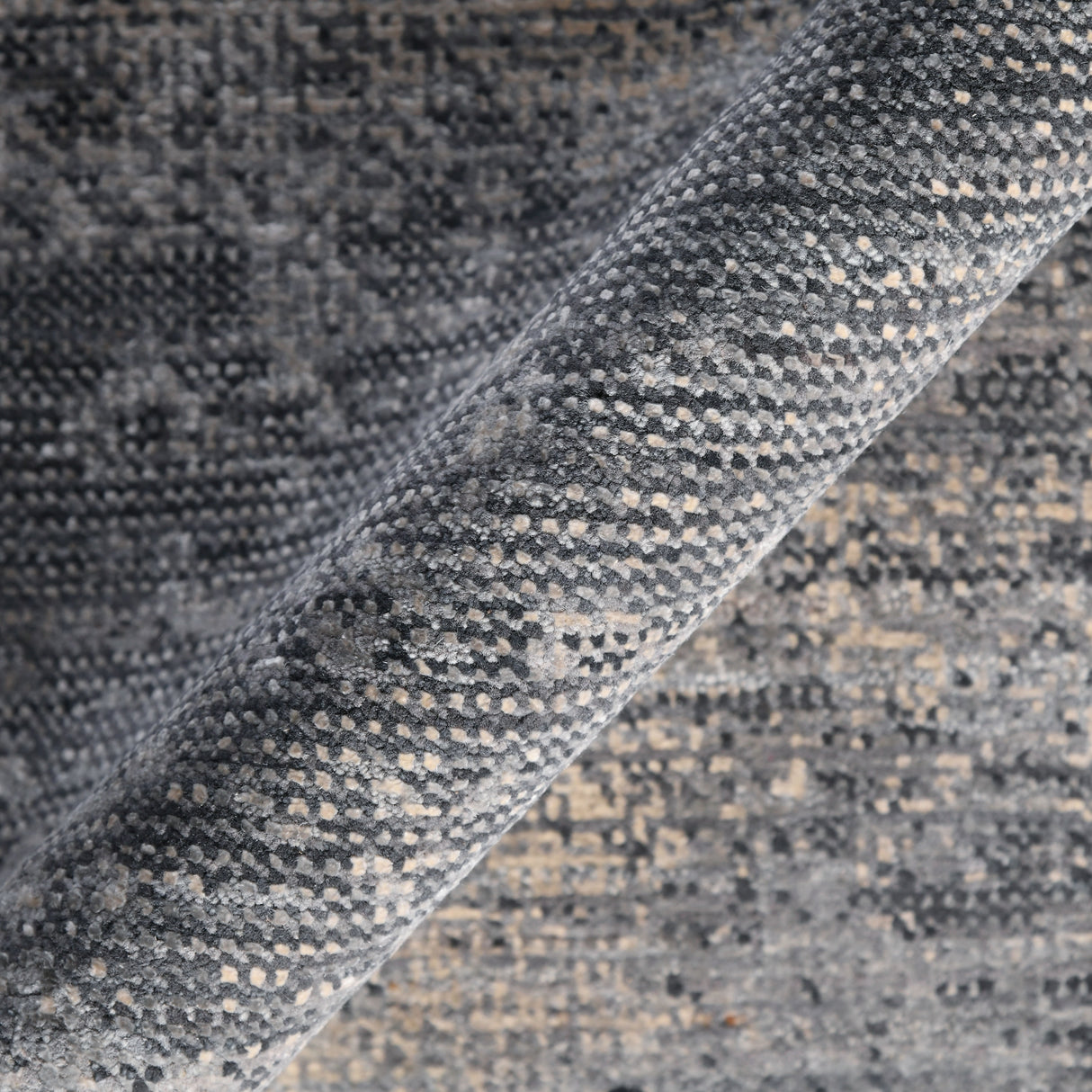 Amer Rugs DAZ1530609 Dazzle Contemporary Abstract Pale Sky 6' X 9' Area Rug