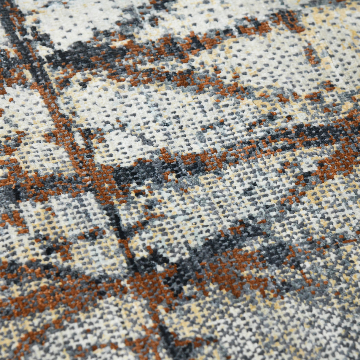 Amer Rugs DAZ1640203 Dazzle Dark Gray 2' X 3' Area Rug