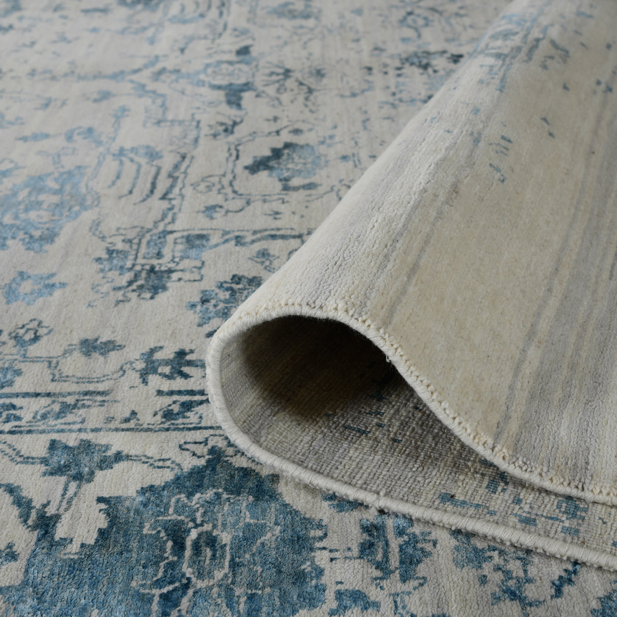 Amer Rugs DAZ20912 Dazzle Contemporary Abstract Ivory 9' X 12' Area Rug