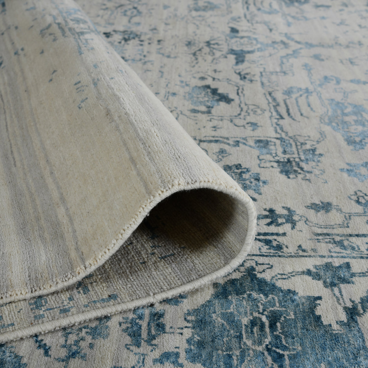 Amer Rugs DAZ20912 Dazzle Contemporary Abstract Ivory 9' X 12' Area Rug